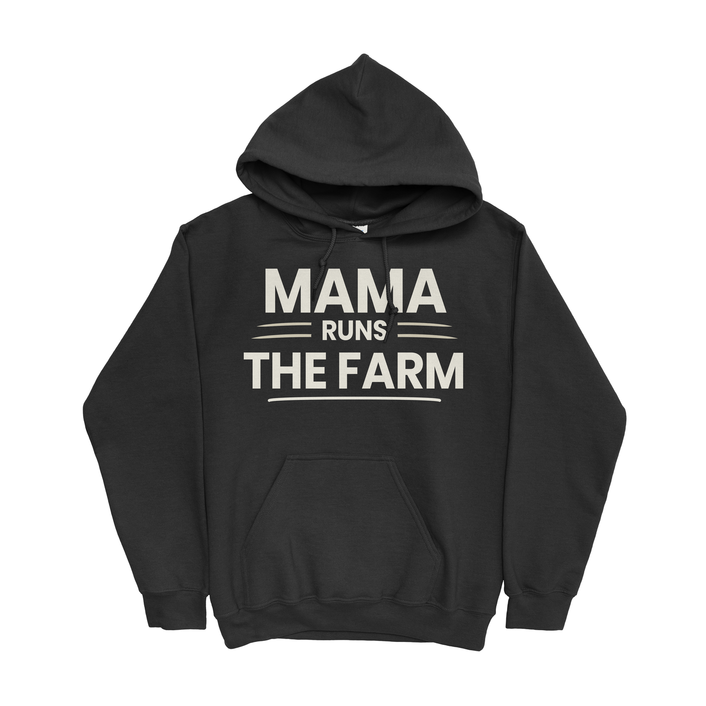 MAMA RUNS THE FARM HOODIE
