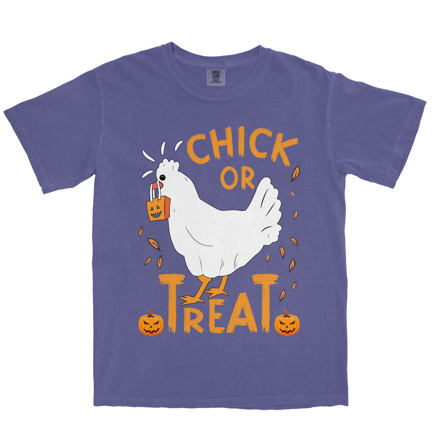 CHICK OR TREAT FARM HALLOWEEN SHIRT