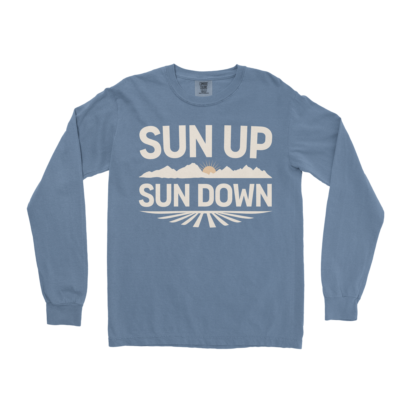 SUN UP SUN DOWN LONG SLEEVE SHIRT