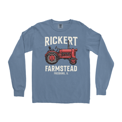 CUSTOM FARM TRACTOR LONG SLEEVE SHIRT F7