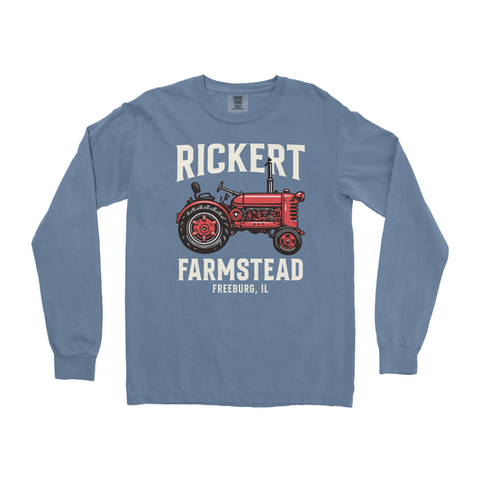 CUSTOM FARM TRACTOR LONG SLEEVE SHIRT F7