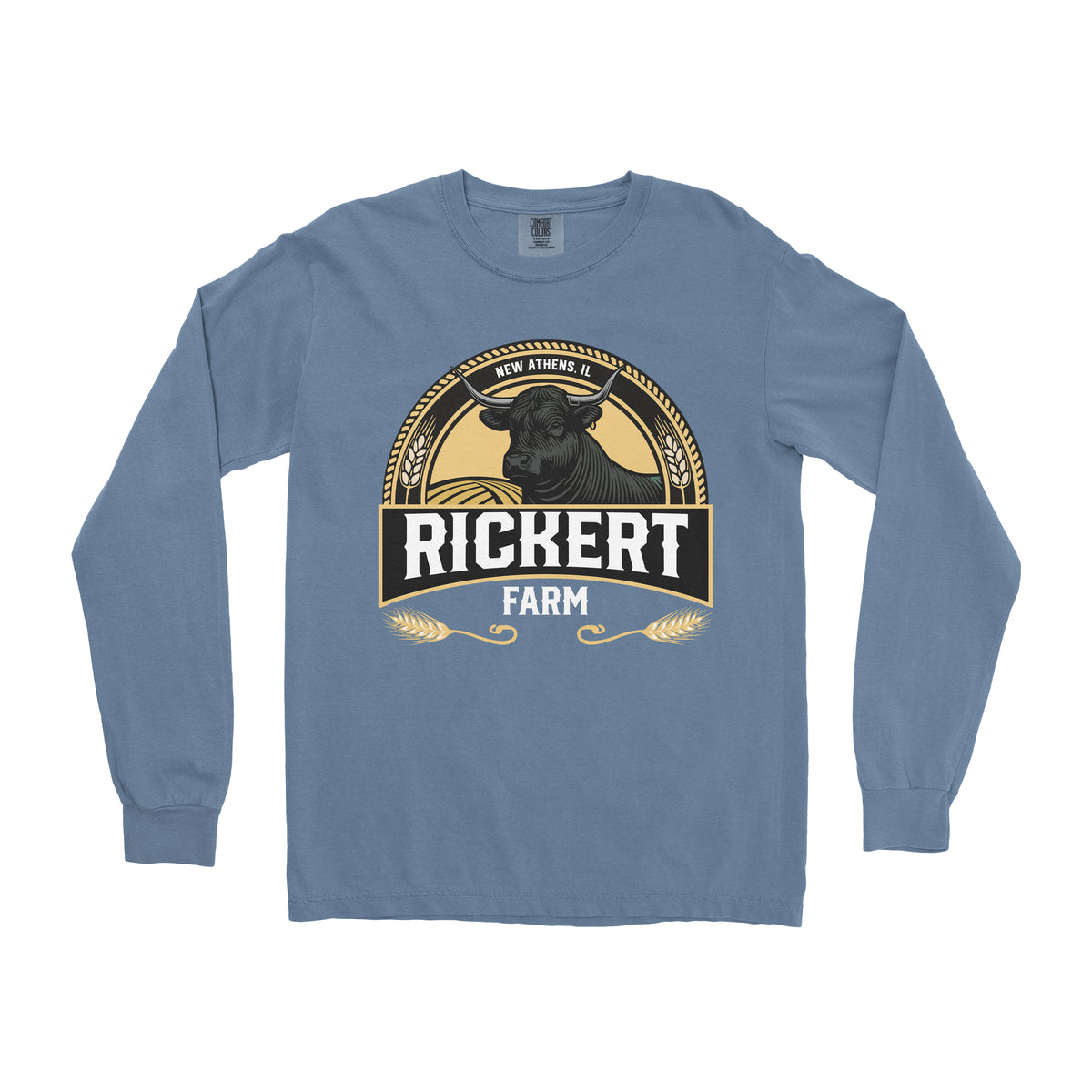 ANGUS CATTLE FARM LONG SLEEVE SHIRT A3