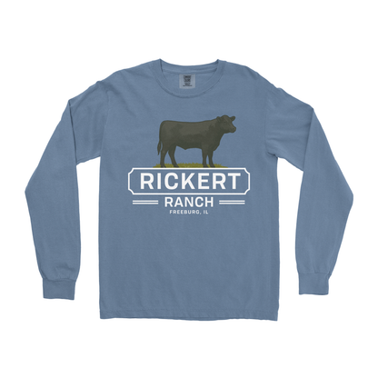 ANGUS CATTLE FARM CUSTOM LONG SLEEVE SHIRT A4