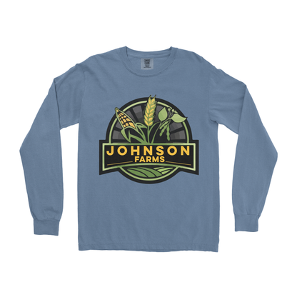 CORN WHEAT SOYBEANS FARM CUSTOM LONG SLEEVE SHIRT W1