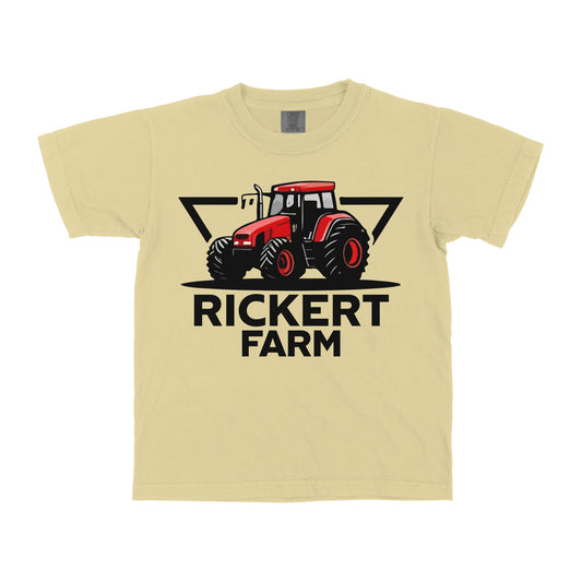 CUSTOM FARM TRACTOR YOUTH SHIRT F3