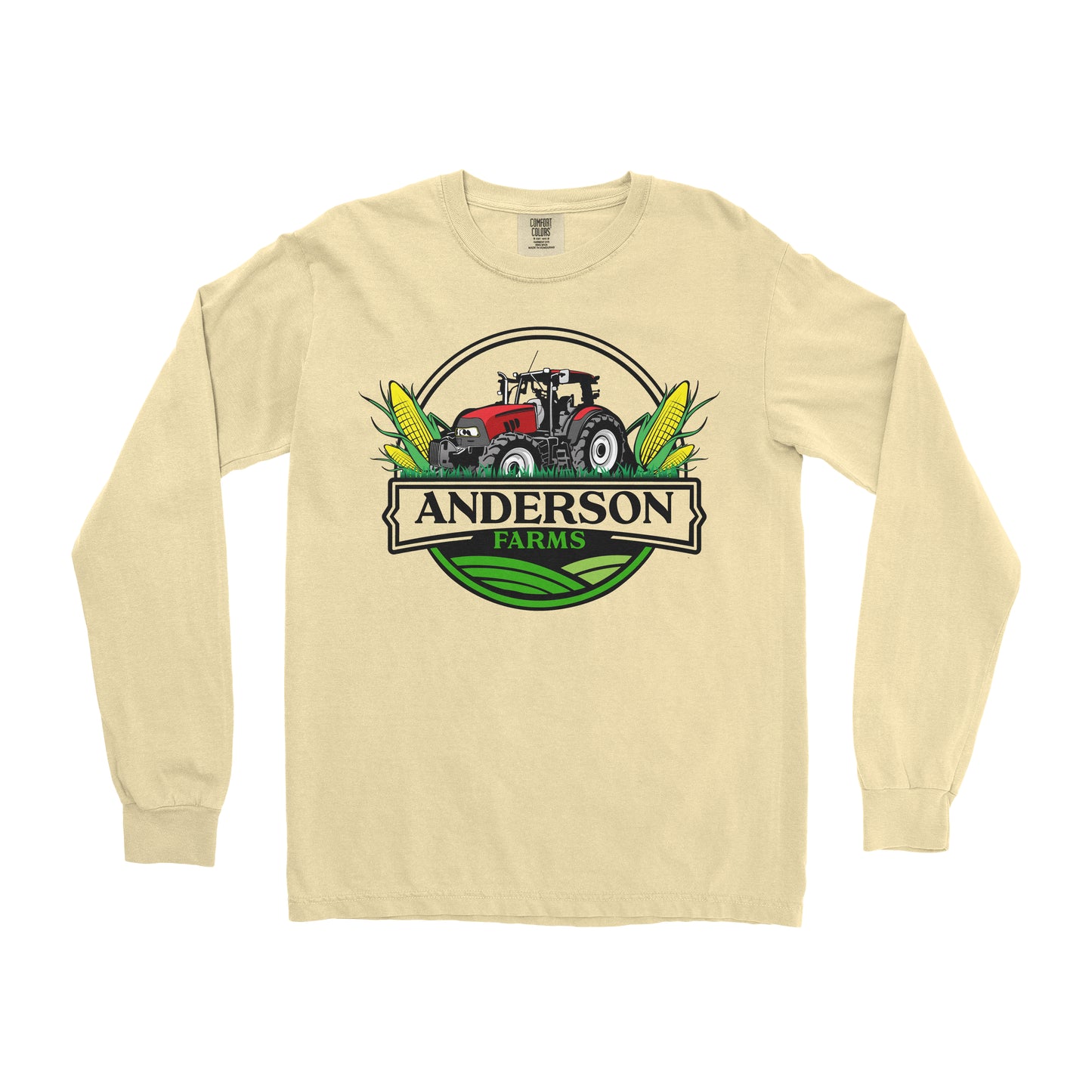 CORN FARM CUSTOM LONG SLEEVE SHIRT O2