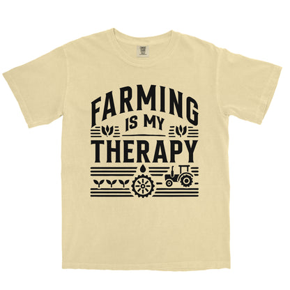 FARMING IS MY THERAPY SHIRT