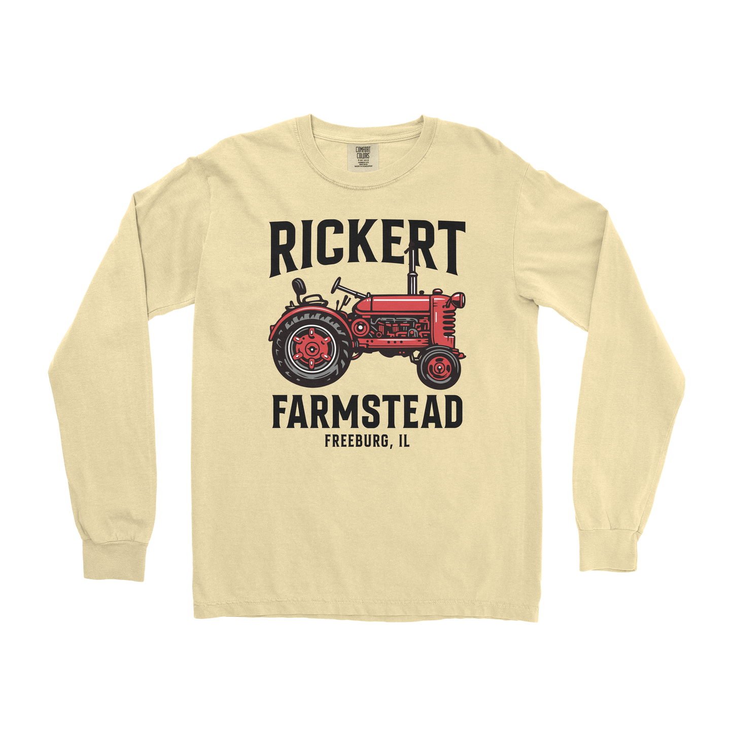 CUSTOM FARM TRACTOR LONG SLEEVE SHIRT F7