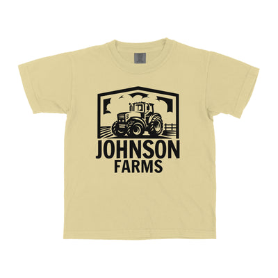 CUSTOM FARM TRACTOR YOUTH SHIRT F4