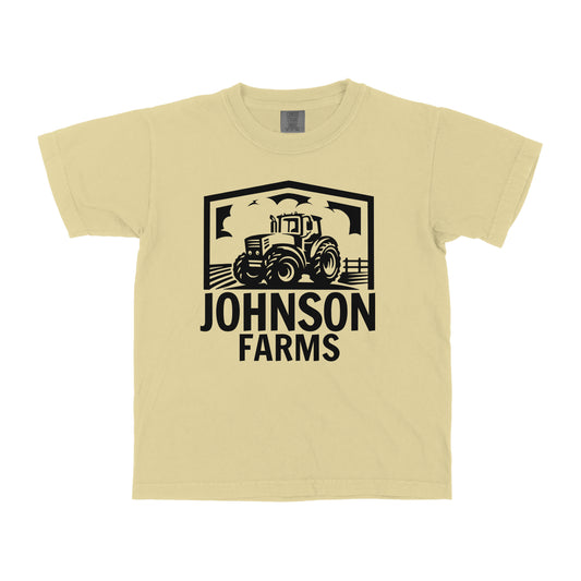 CUSTOM FARM TRACTOR YOUTH SHIRT F4