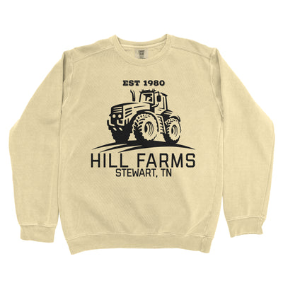 CUSTOM FARM TRACTOR PREMIUM SWEATSHIRT F1