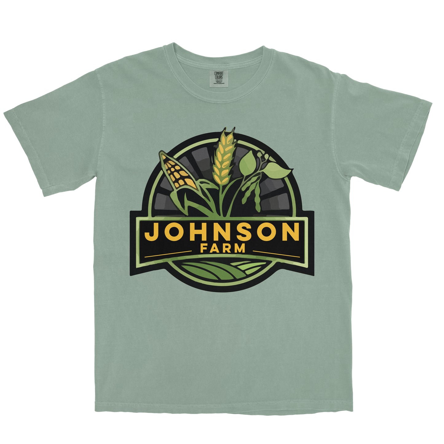 CORN WHEAT SOYBEANS FARM CUSTOM SHIRT W1