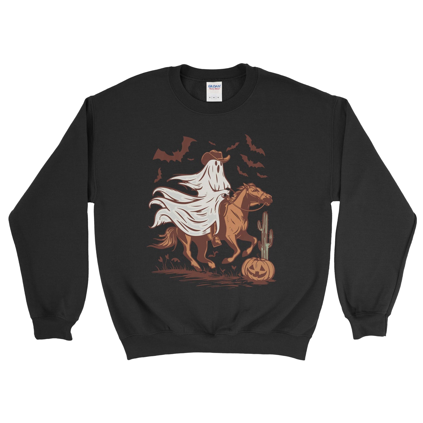 COWBOY HORSE FARM HALLOWEEN SWEATSHIRT