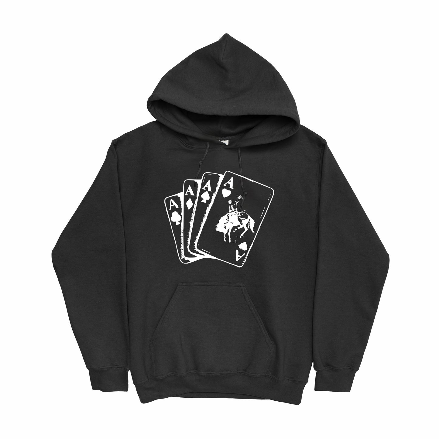 COWBOY ACE OF SPADES HOODIE