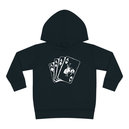 COWBOY ACE OF SPADES TODDLER HOODIE