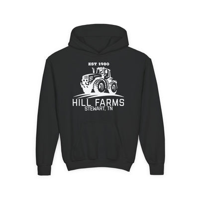 CUSTOM FARM TRACTOR YOUTH HOODIE F1