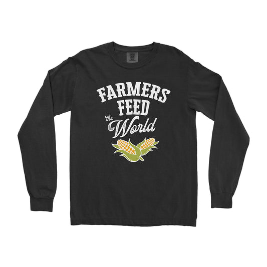 FARMERS FEED THE WORLD LONG SLEEVE SHIRT