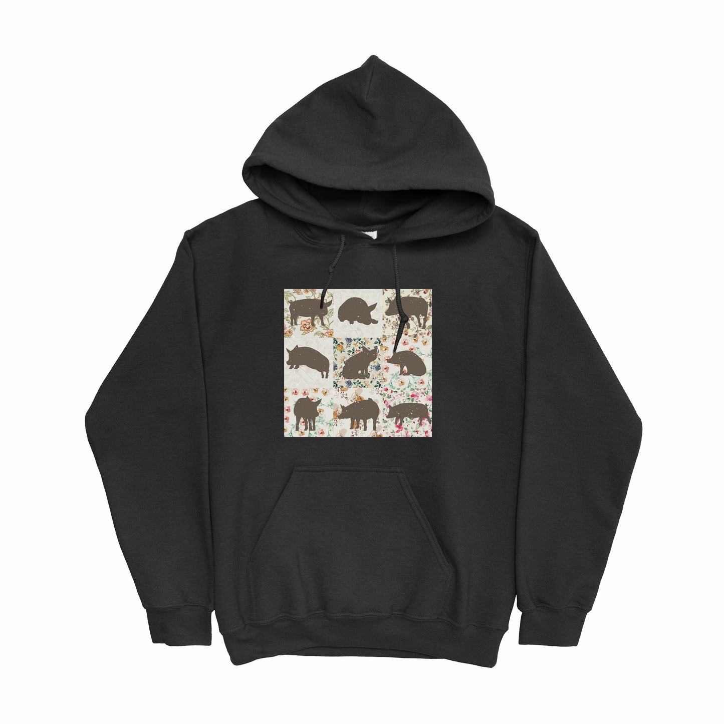 PIG PATTERN HOODIE