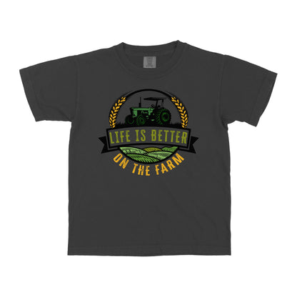 LIFE IS BETTER ON THE FARM YOUTH SHIRT