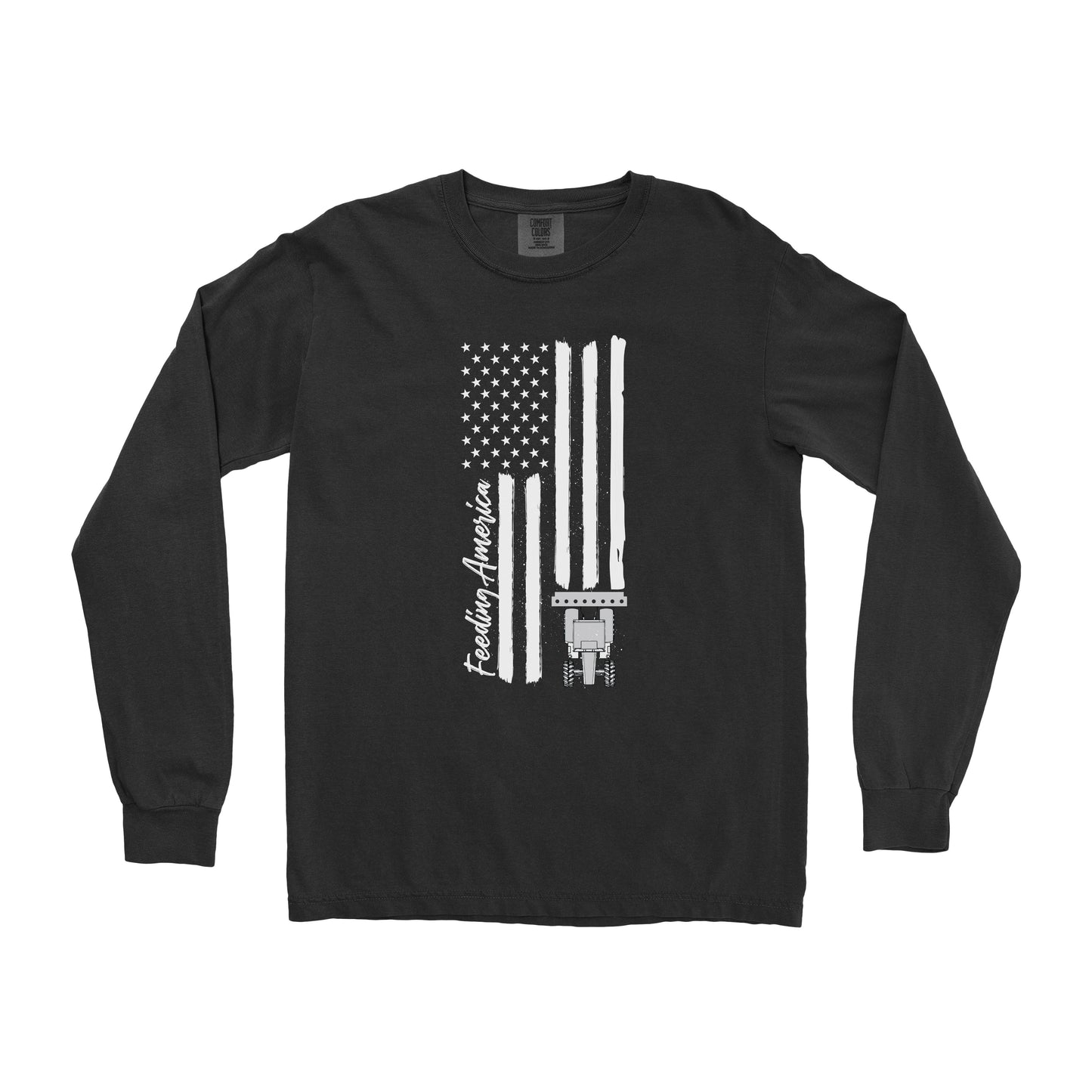 FARM AMERICAN FLAG LONG SLEEVE SHIRT