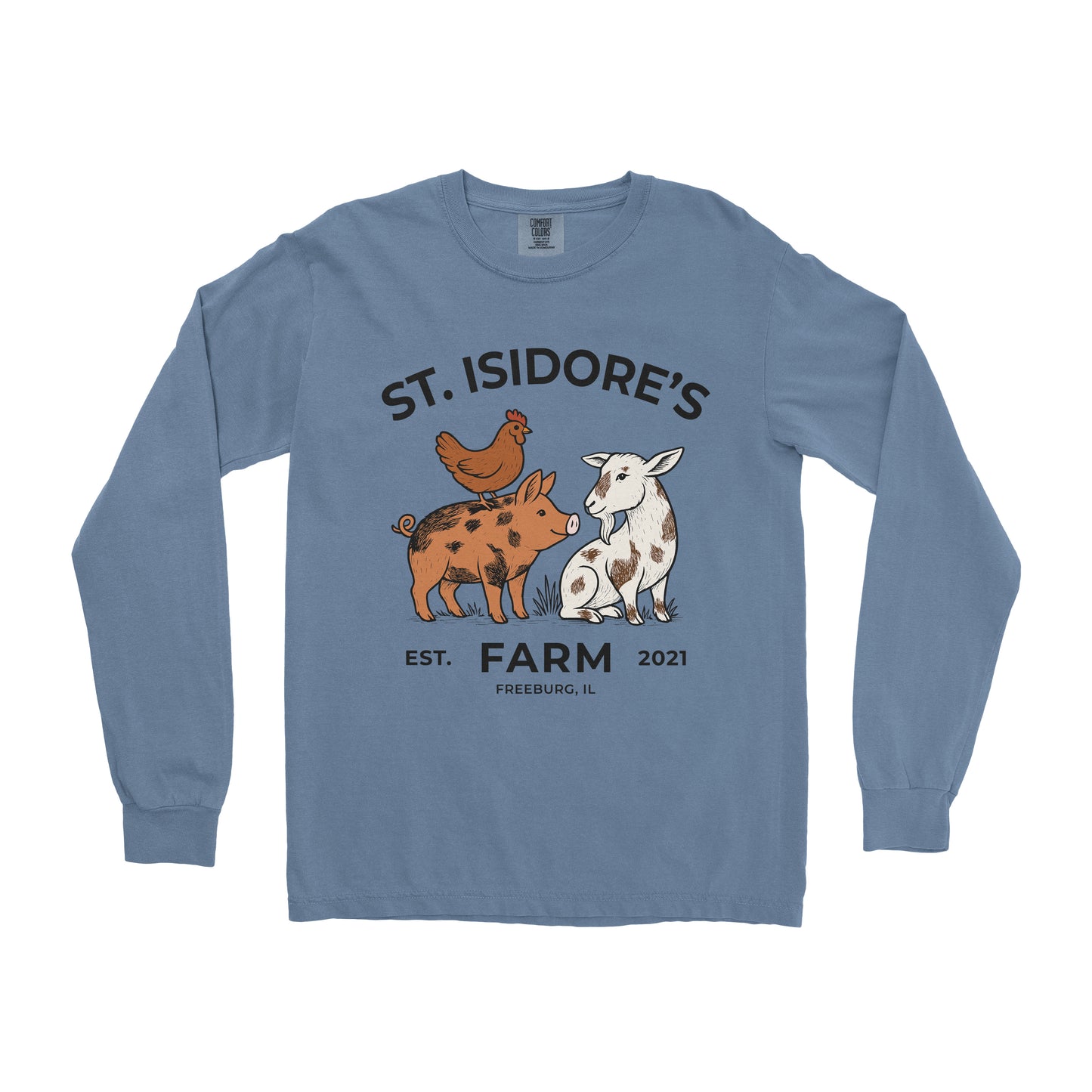 LIVESTOCK FARM CUSTOM LONG SLEEVE SHIRT V6