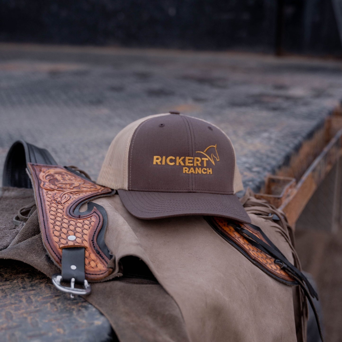 HORSE RANCH CUSTOM TRUCKER HAT