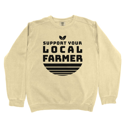 SUPPORT YOUR LOCAL FARMER PREMIUM SWEATSHIRT