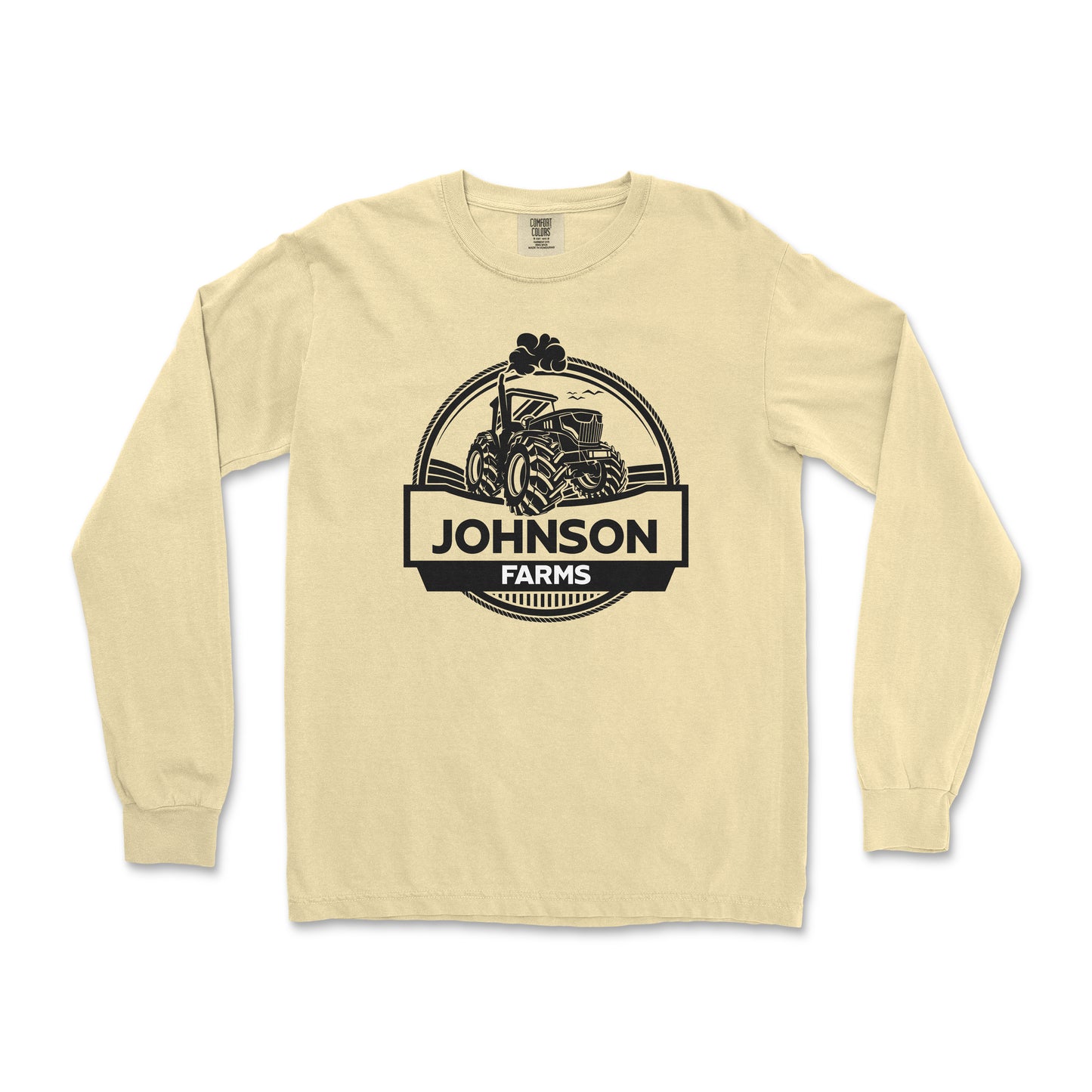 CUSTOM FARM TRACTOR LONG SLEEVE SHIRT F2