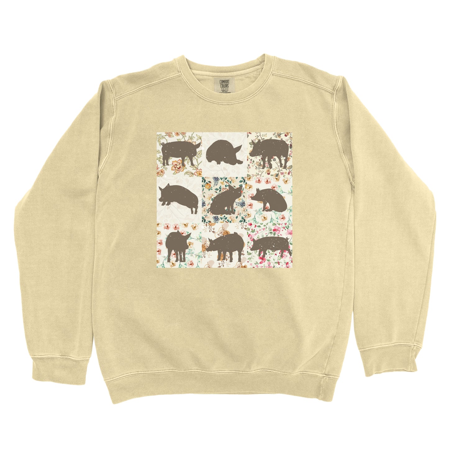 PIG PATTERN PREMIUM SWEATSHIRT