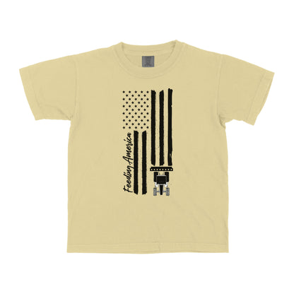 FARM AMERICAN FLAG YOUTH SHIRT