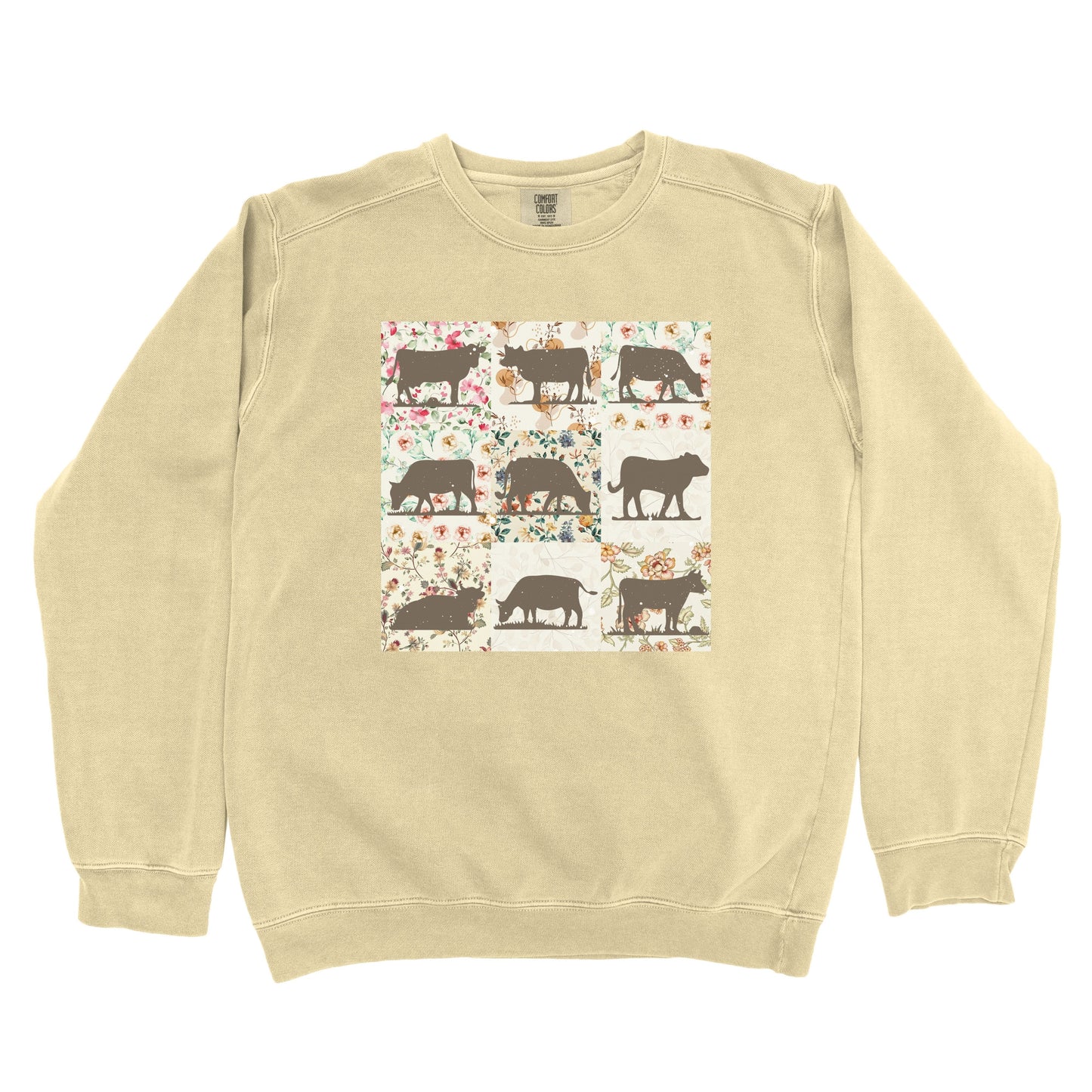 COW PATTERN PREMIUM SWEATSHIRT