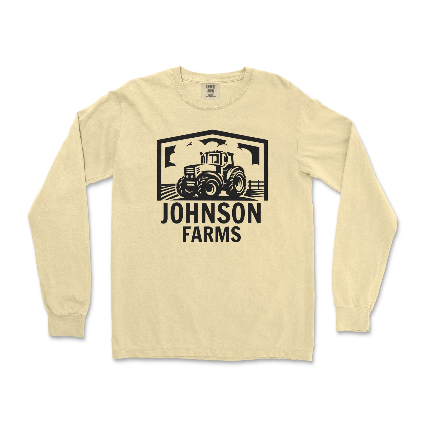 CUSTOM FARM TRACTOR LONG SLEEVE SHIRT F4