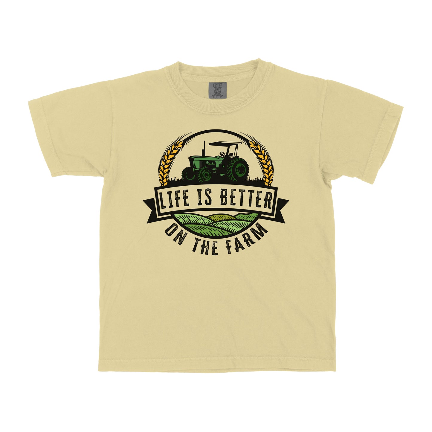 LIFE IS BETTER ON THE FARM YOUTH SHIRT