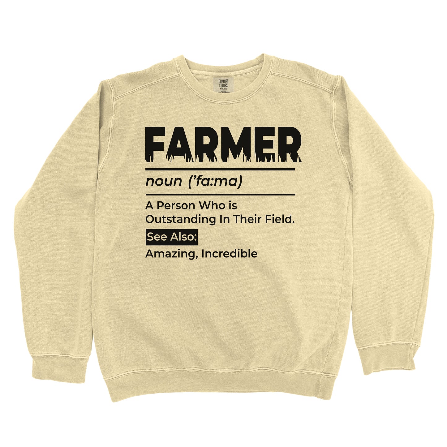 FARMER DEFINITION PREMIUM SWEATSHIRT