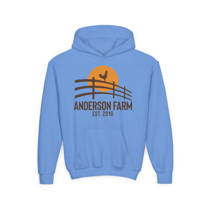 POULTRY FARM CUSTOM YOUTH HOODIE P5