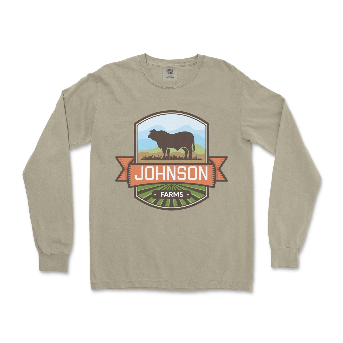 CATTLE FARM CUSTOM LONG SLEEVE SHIRT C1