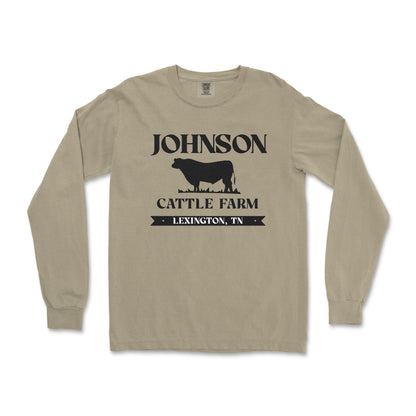 CATTLE FARM CUSTOM LONG SLEEVE SHIRT C3