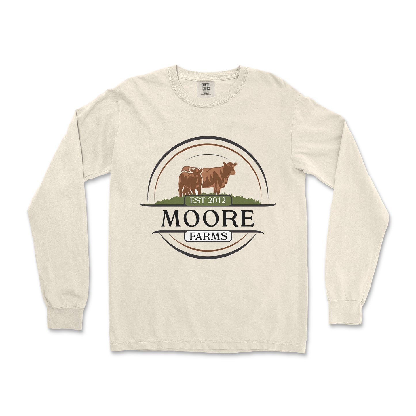 CATTLE FARM CUSTOM LONG SLEEVE SHIRT C5