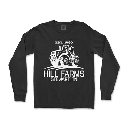 CUSTOM FARM TRACTOR LONG SLEEVE SHIRT F1