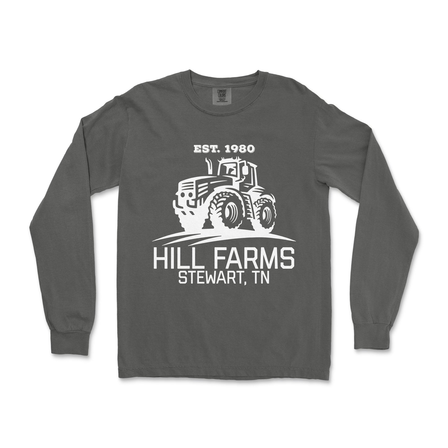 CUSTOM FARM TRACTOR LONG SLEEVE SHIRT F1