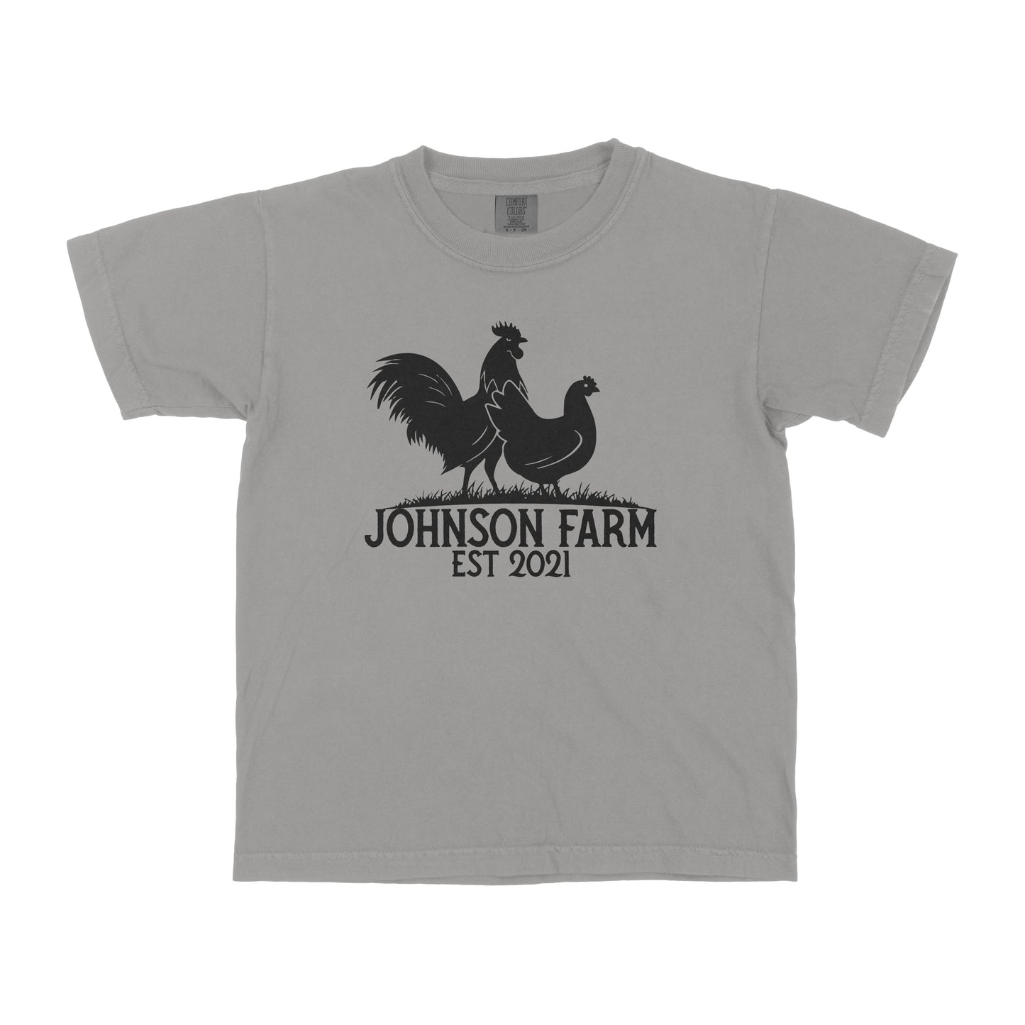 POULTRY FARM PERSONALIZED YOUTH SHIRT