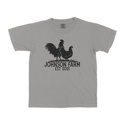 POULTRY FARM PERSONALIZED YOUTH SHIRT P6