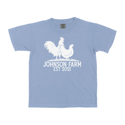 POULTRY FARM PERSONALIZED YOUTH SHIRT P6