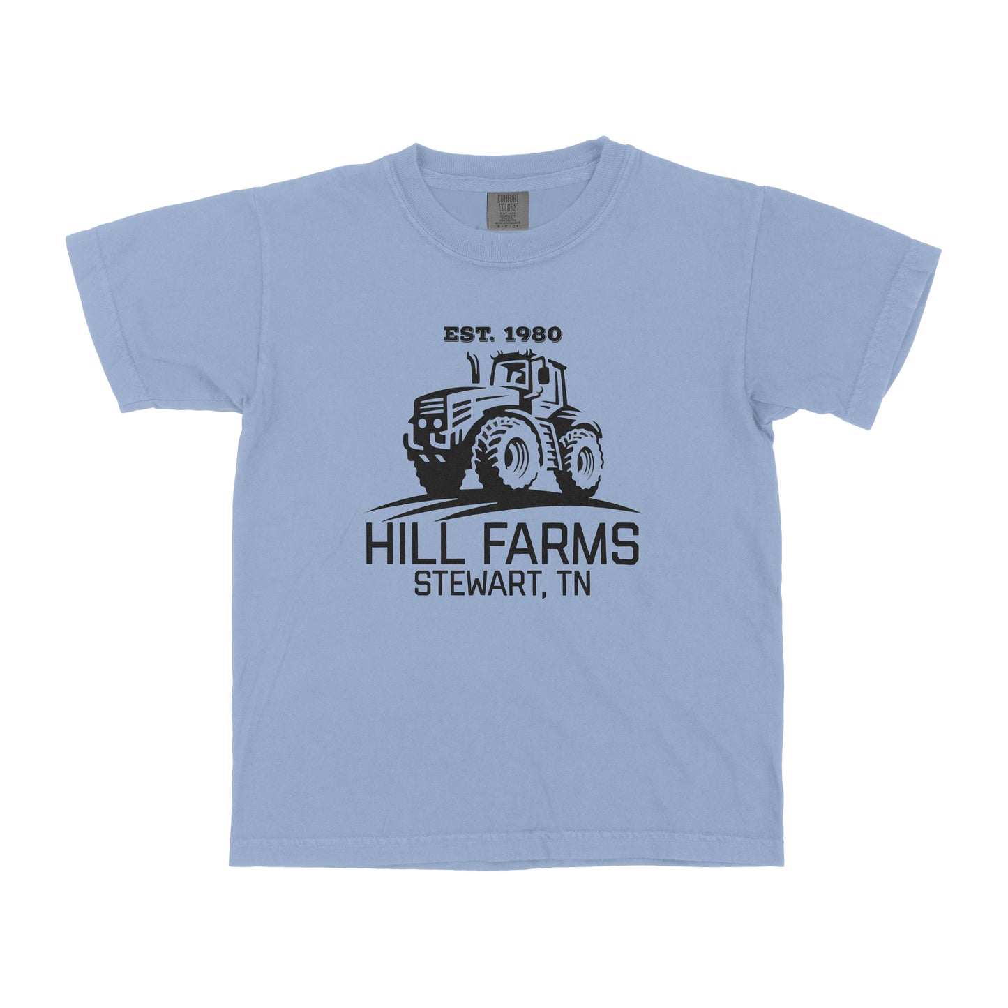 CUSTOM FARM TRACTOR YOUTH SHIRT F1