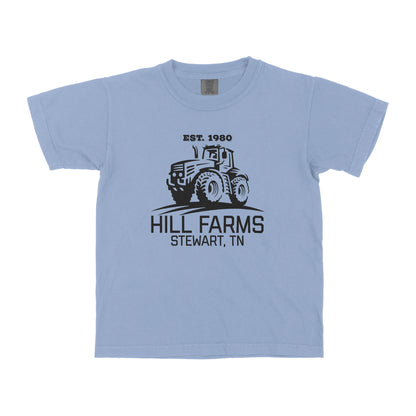 CUSTOM FARM TRACTOR YOUTH SHIRT F1