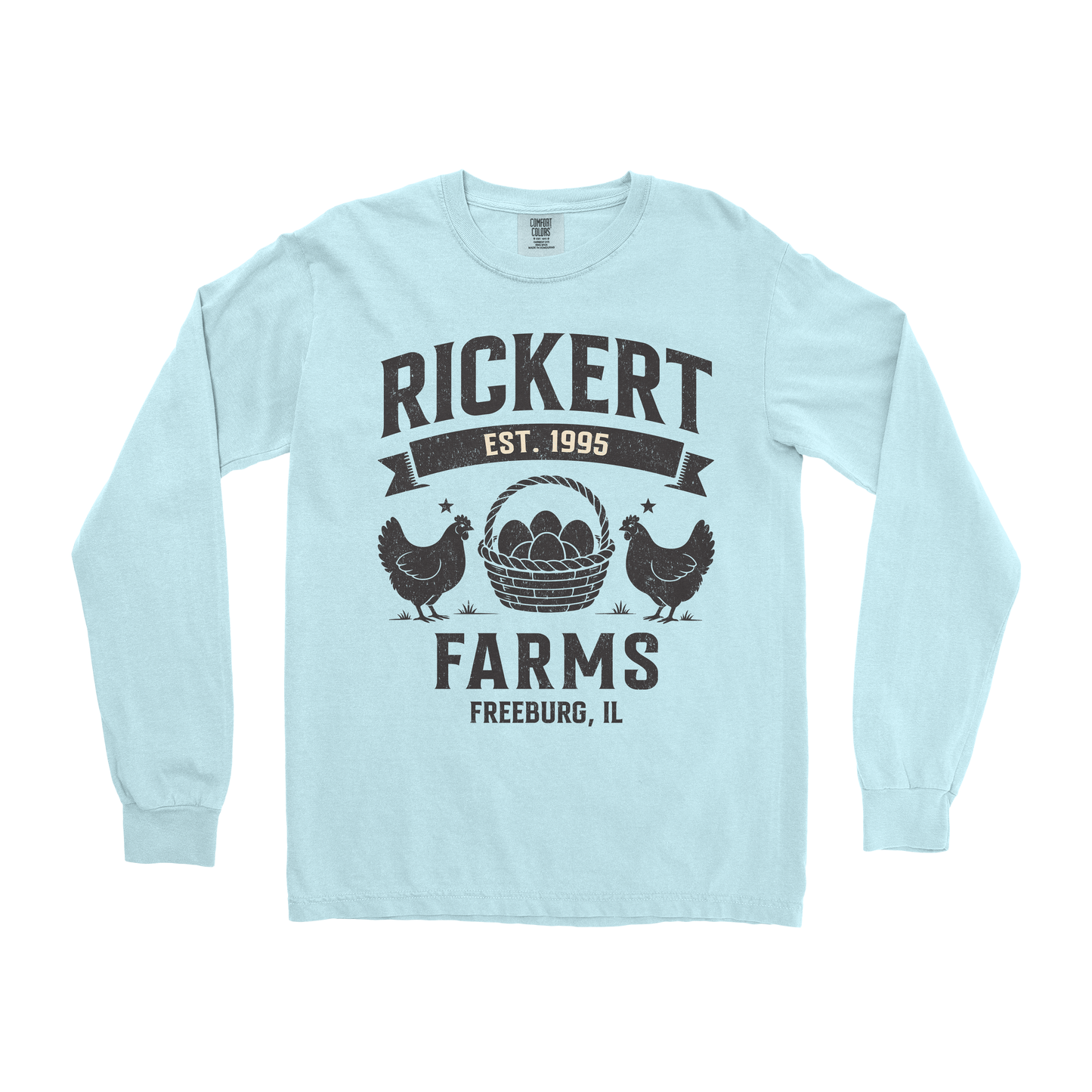 POULTRY FARM CUSTOM LONG SLEEVE SHIRT P21