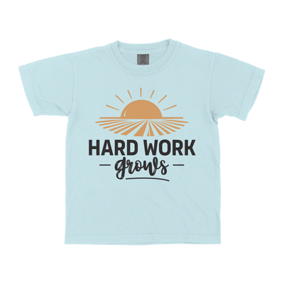 HARD WORK GROWS YOUTH SHIRT