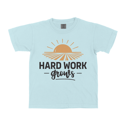 HARD WORK GROWS YOUTH SHIRT