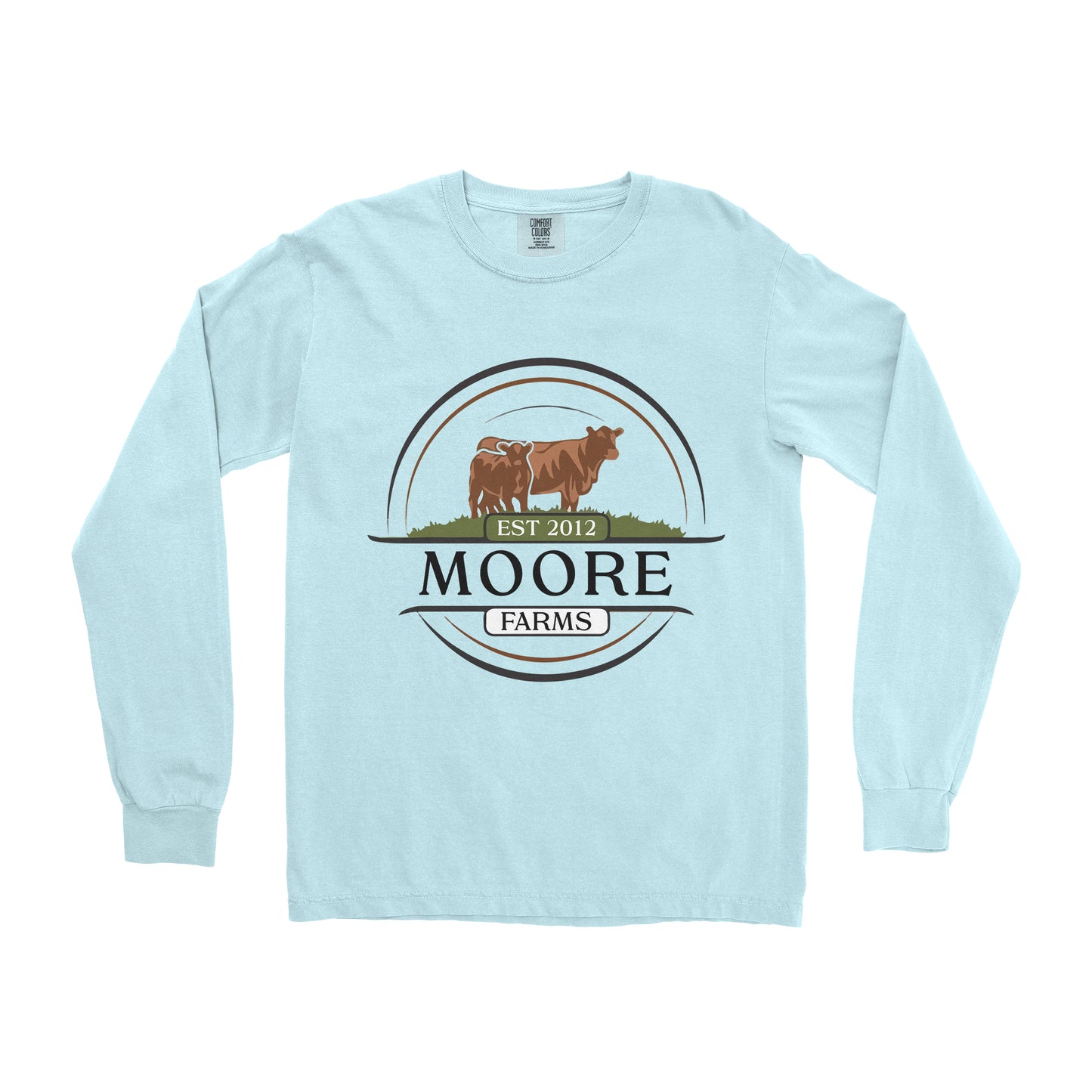 CATTLE FARM CUSTOM LONG SLEEVE SHIRT C5