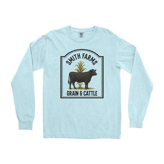 CATTLE FARM CUSTOM LONG SLEEVE SHIRT C16